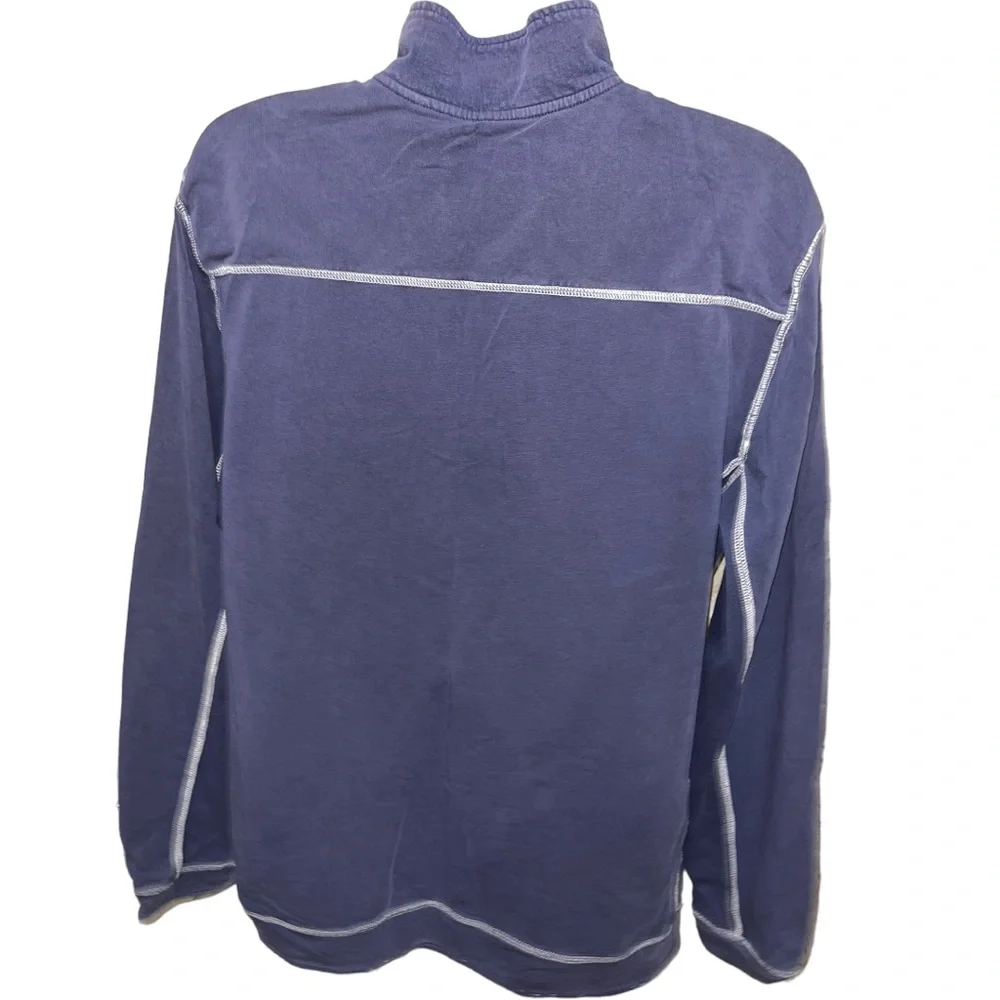Men’s Tommy Bahama 1/4 Zip Blue Sweater - XL